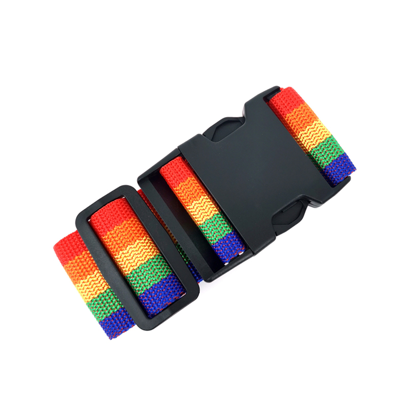 How can the color and pattern selection of luggage straps meet individual needs?